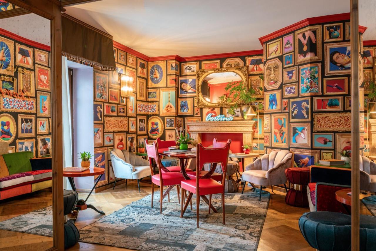 Ambra Cortina Luxury&Fashion Hotel Cortina dʼAmpezzo Esterno foto